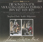 J.S. Bach - Die Sonaten für viola da gamba & Cembalo (Pank/Ahlgrimm)