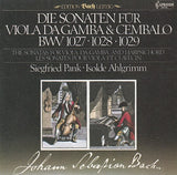 J.S. Bach - Die Sonaten für viola da gamba & Cembalo (Pank/Ahlgrimm)