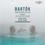 Bela Bartok - Complete works for violin vol. 3 (Zalai/Balog)