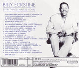 Billy Eckstine - Everything I have is yours
