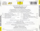 Johannes Brahms - ein deutsches Requiem (Janowitz/Waechter/Karajan)