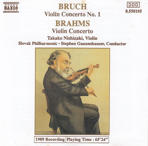 Bruch/Brahms - Violin Concertos (Nishizaki/Gunzenhauser)