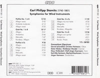 Carl Philipp Stamitz - Symphonies for wind instruments
