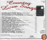 Various - Country Love Songs Vol. 1