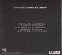 Foreign Born - Person to person