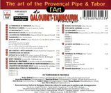 Les Tambours de Provence - L'art du galoubet - tambourin provencale