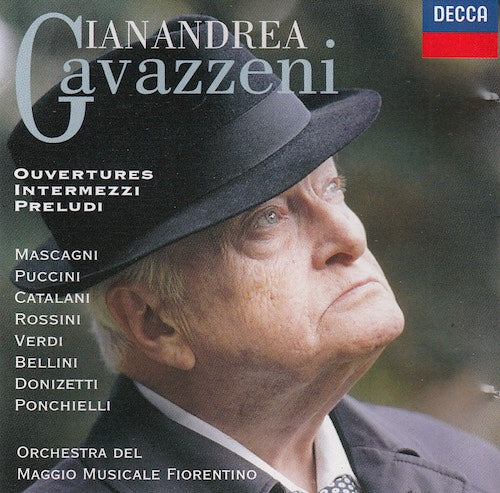 Gianandrea Gavazzeni - Dirige Ouvertures Intermezzi & Preludi da Opere Italiane