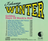 Johnny Winter - Golden days of Rock'n roll