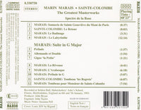 Marais/Sainte-Colombe - The greatest Masterworks