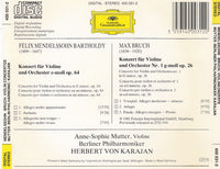 Mendelssohn/Bruch - Violinkonzerte (Mutter/Karajan)