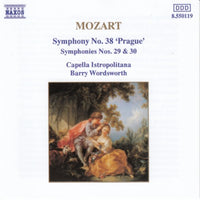 Mozart - Symphonies Nos. 29, 30 & 38 (Barry Wordsworth)