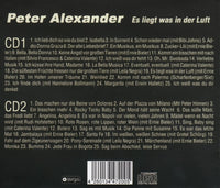 Peter Alexander - Es liegt was in der Luft (2 CDs)