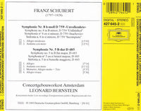 Franz Schubert - Symphonien Nos. 5 & 8 (Bernstein)