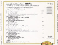 Rachmaninoff/Rubinstein/Horowitz/Friedman - Shine
