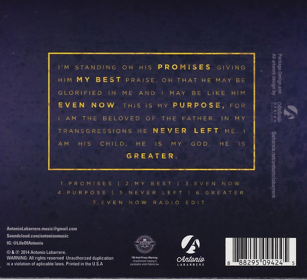 Antonio Labarrere - Even now - Acoustic - Electric project