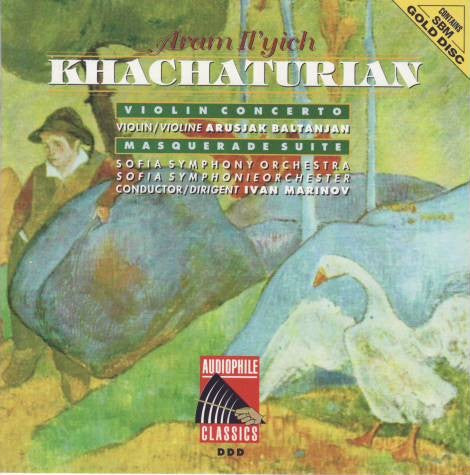 Aram Khachaturian Violin Concerto Masquerade Suite Second cd de aram-khachaturian-violin-concerto-masquerade-suite-second-cd-de