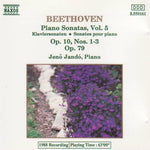 Beethoven - Piano sonatas Vol. 5 (Jenö Jando)