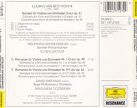 Beethoven - Violinkonzert - Romanzen Nr. 1 & 2 (Schneiderhan/Oistrach)