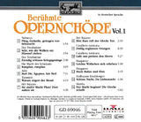 Various - Berühmte Opernchöre vol. 1