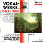Carl Philipp Emanuel Bach - Vokal-Werke Vol.14
