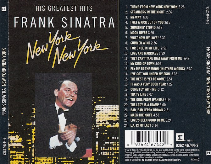 Frank Sinatra New York New York