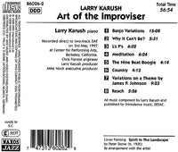 Larry Karush - Art of the improviser