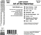 Larry Karush - Art of the improviser