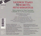 Örjan Fahlström - Lesser than Macbeth and greater