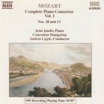 Mozart - Complete piano concertos vol. 1 Nos. 20 & 13 (Jando/Ligeti)