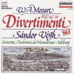 Mozart - Divertimenti Vol. 4 (Sandor Vegh)