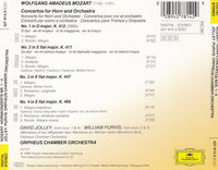 Mozart - 4 Hornkonzerte (Jolley/Purvis)