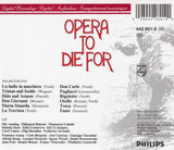 Various - Opera to die for (Caballe/Gruberova/Te Kanawa/Carreras)