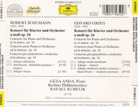 Schumann/Grieg - Klavierkonzerte (Anda/Kubelik)