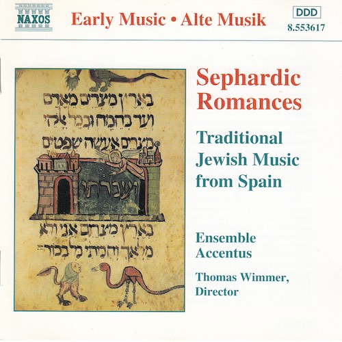 Sephardic Romances - Traditional jewish music from Spain (Ensemble Accentus)