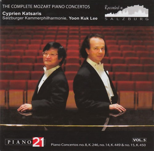 The Complete Mozart Piano Concertos Vol. 5 (Cyprien Katsaris/Yoon Kuk Lee)
